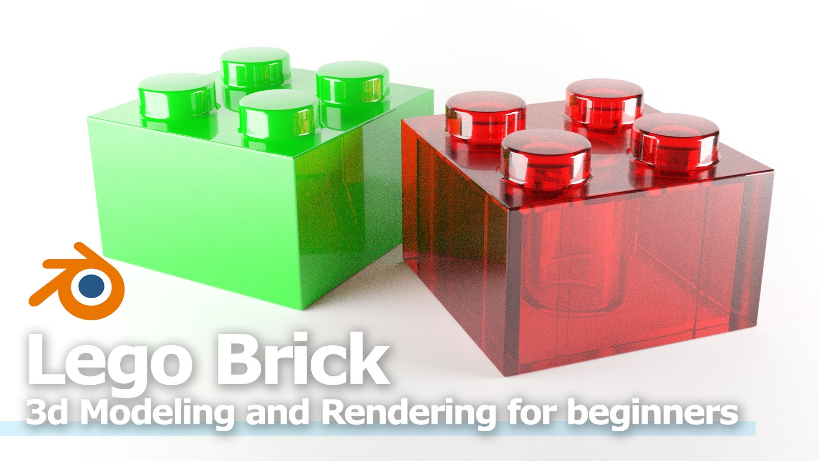 blender hard surface modeling Lego Brick