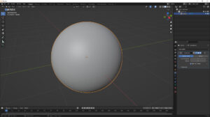 How to make a sphere in Blender
