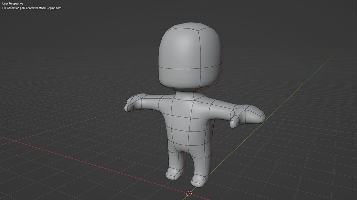 Blender 3D Character Template - Free Download