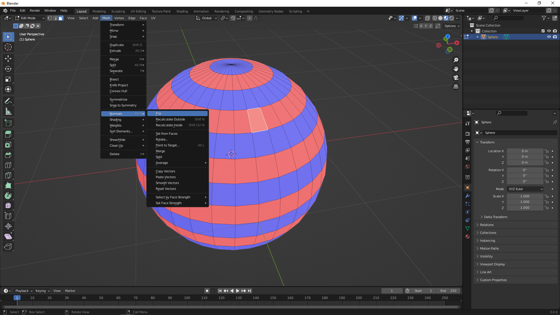 How To Flip Normals And Face Orientation In Blender Cgian