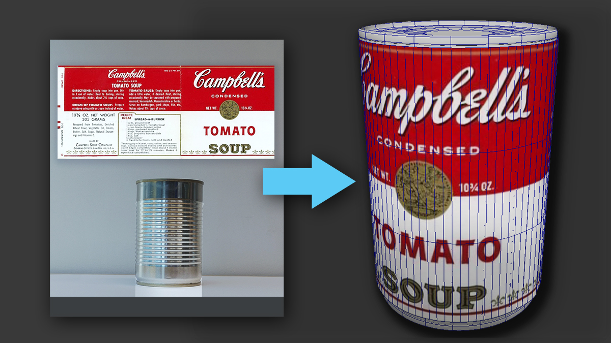 how to make a can in maya