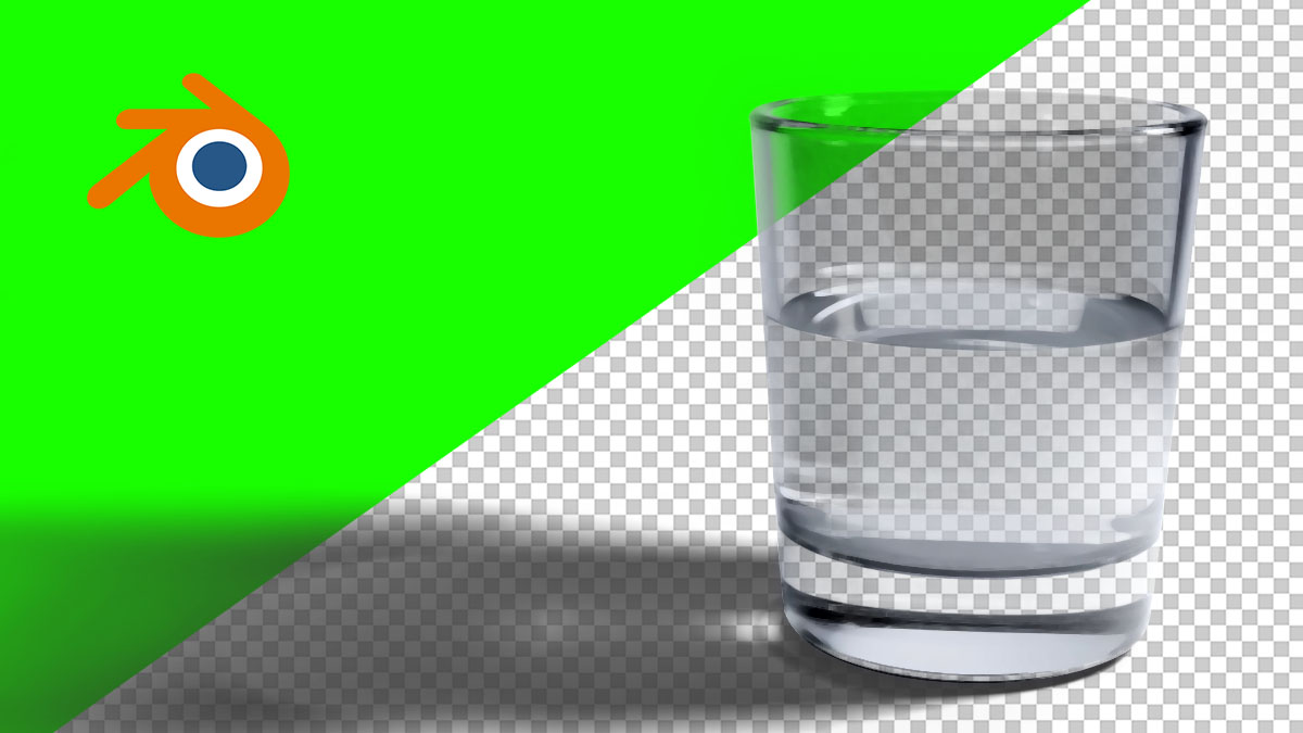 How to render transparent background with shadows in Blender 