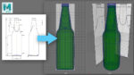 How to make Bottle in Maya