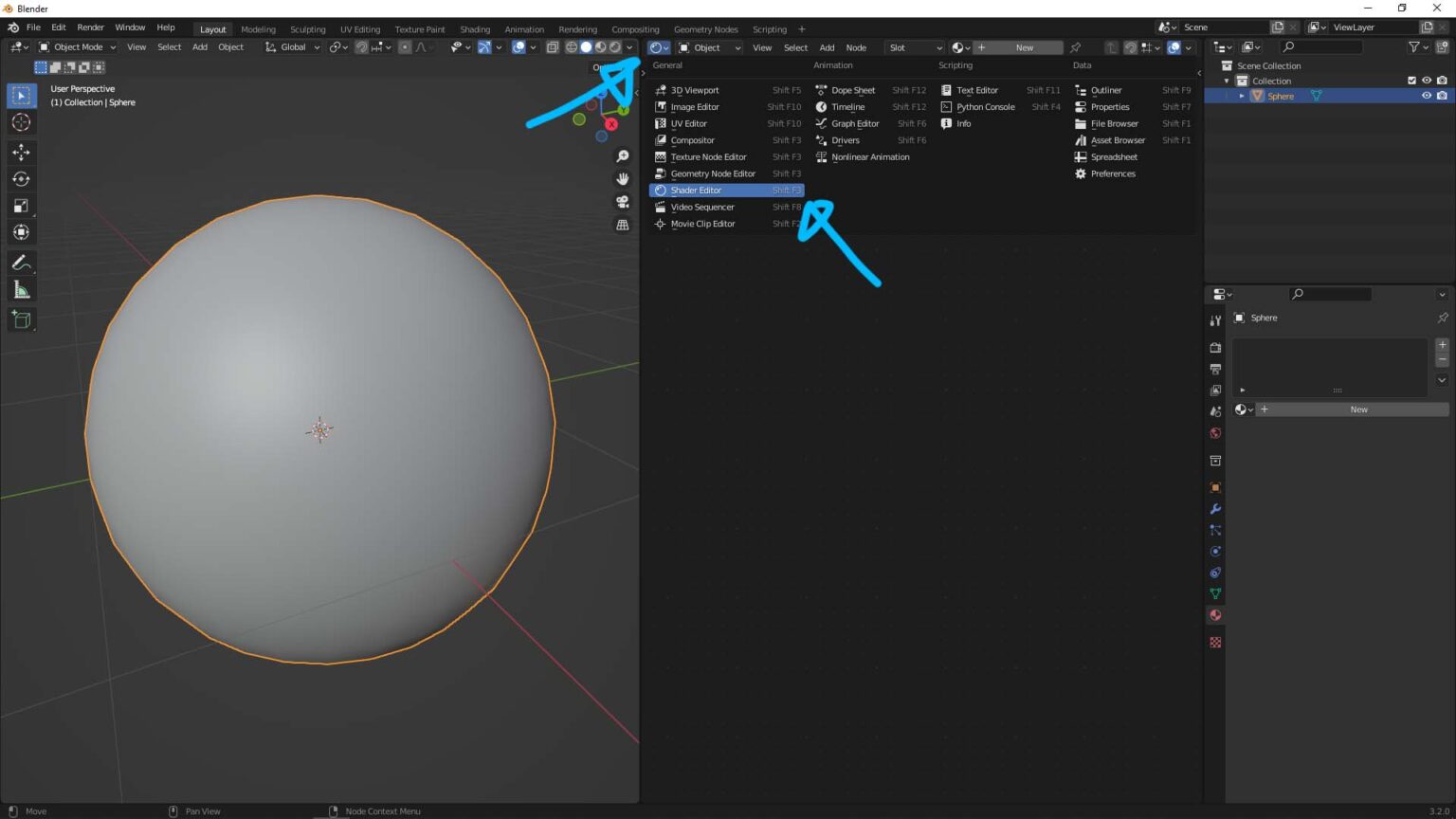 How to Apply Material to object in Blender