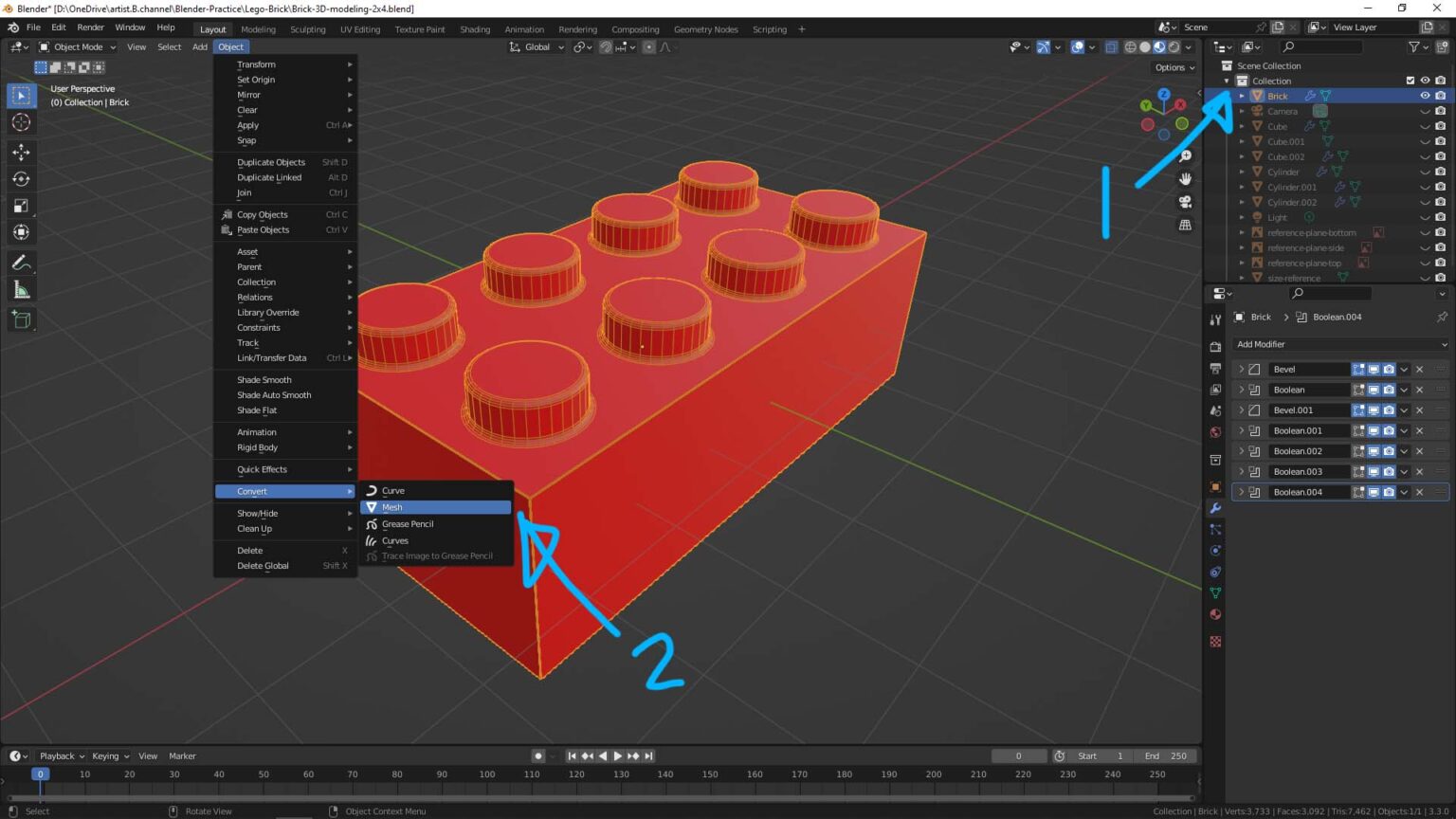 How To Apply Modifiers In Blender