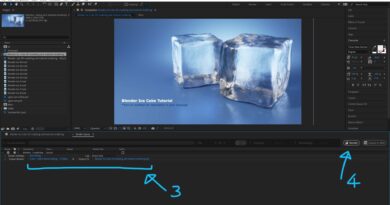 After Effects How to render