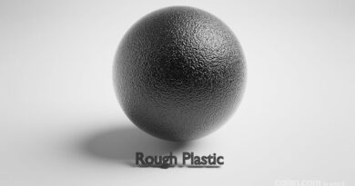 blender rough plastic texture