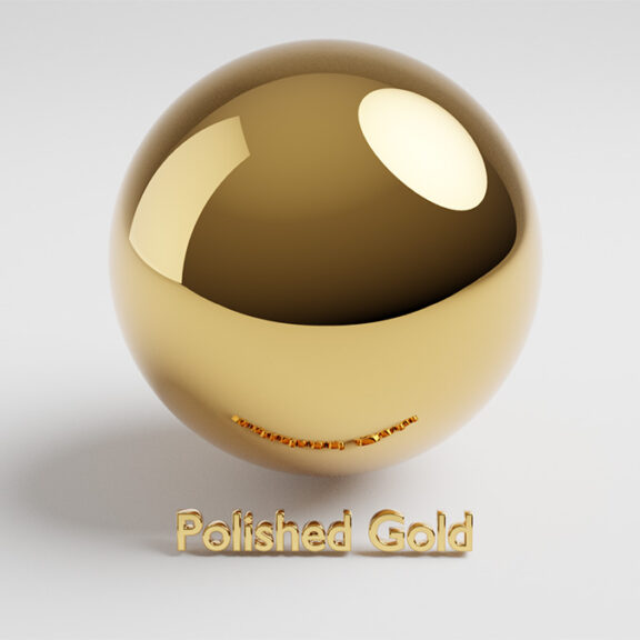 Blender Polished Gold