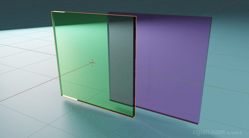 Blender How to make object transparent