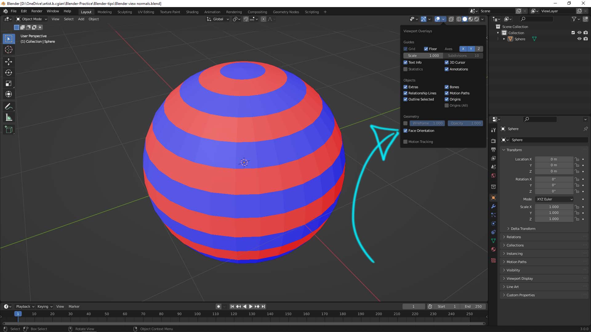 How To View Normals In Blender Cgian