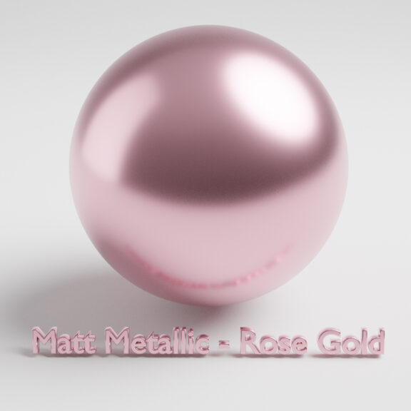 Blender Matte Metallic Rose Gold