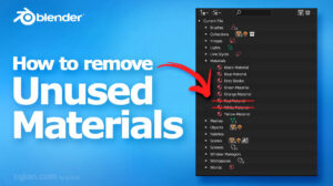 Blender unused materials
