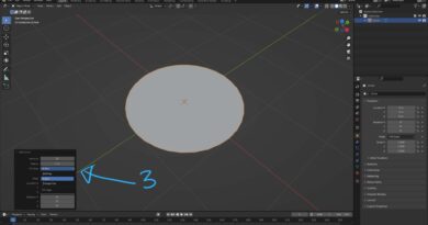 Blender How to make a circle