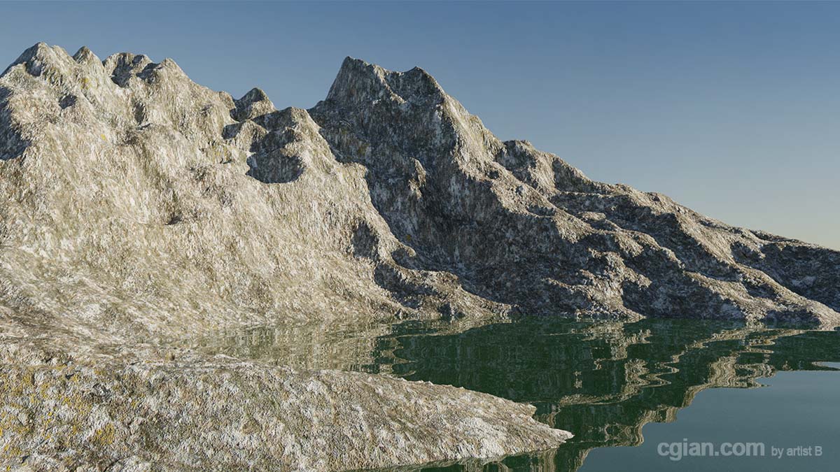 How to make Realistic Landscape Terrain with free Blender addon