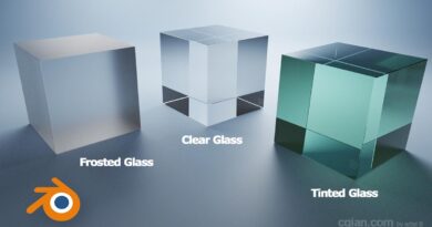 Realistic glass shader Blender
