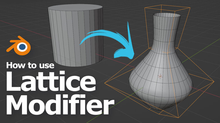 How to use Lattice Modifier in Blender cgian