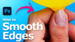 Photoshop smooth edges