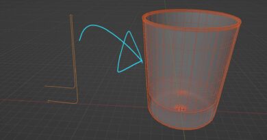 How to convert Bezier Curve to Mesh in Blender