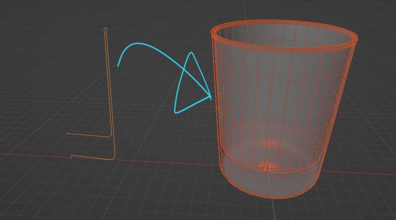 How to convert Bezier Curve to Mesh in Blender