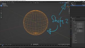 Blender How to view wireframe mode