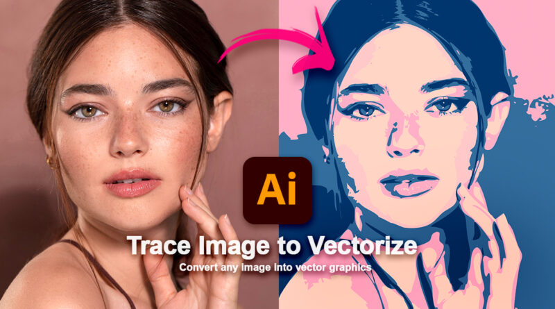 how to trace image in illustrator