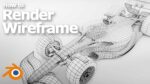 blender wireframe render