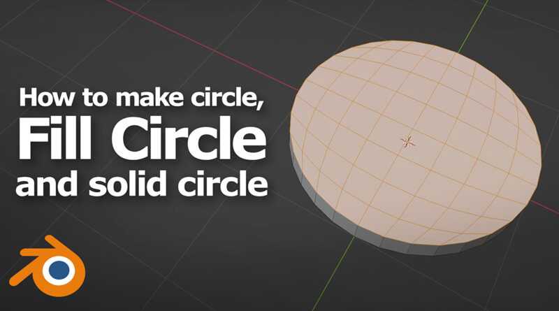Blender Circle Tutorial