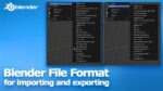 blender file format import and export cgian copy