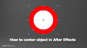 center object after effects