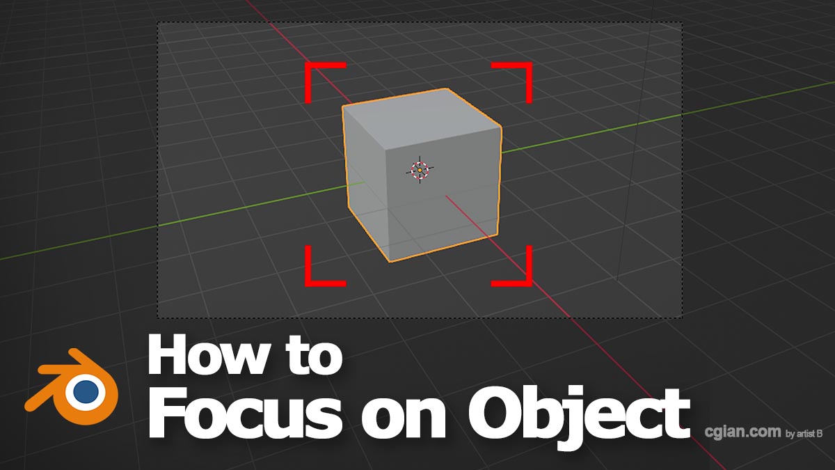 Blender how to focus selected object with shortcuts