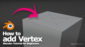 add vertex blender