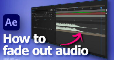 audio level after effects