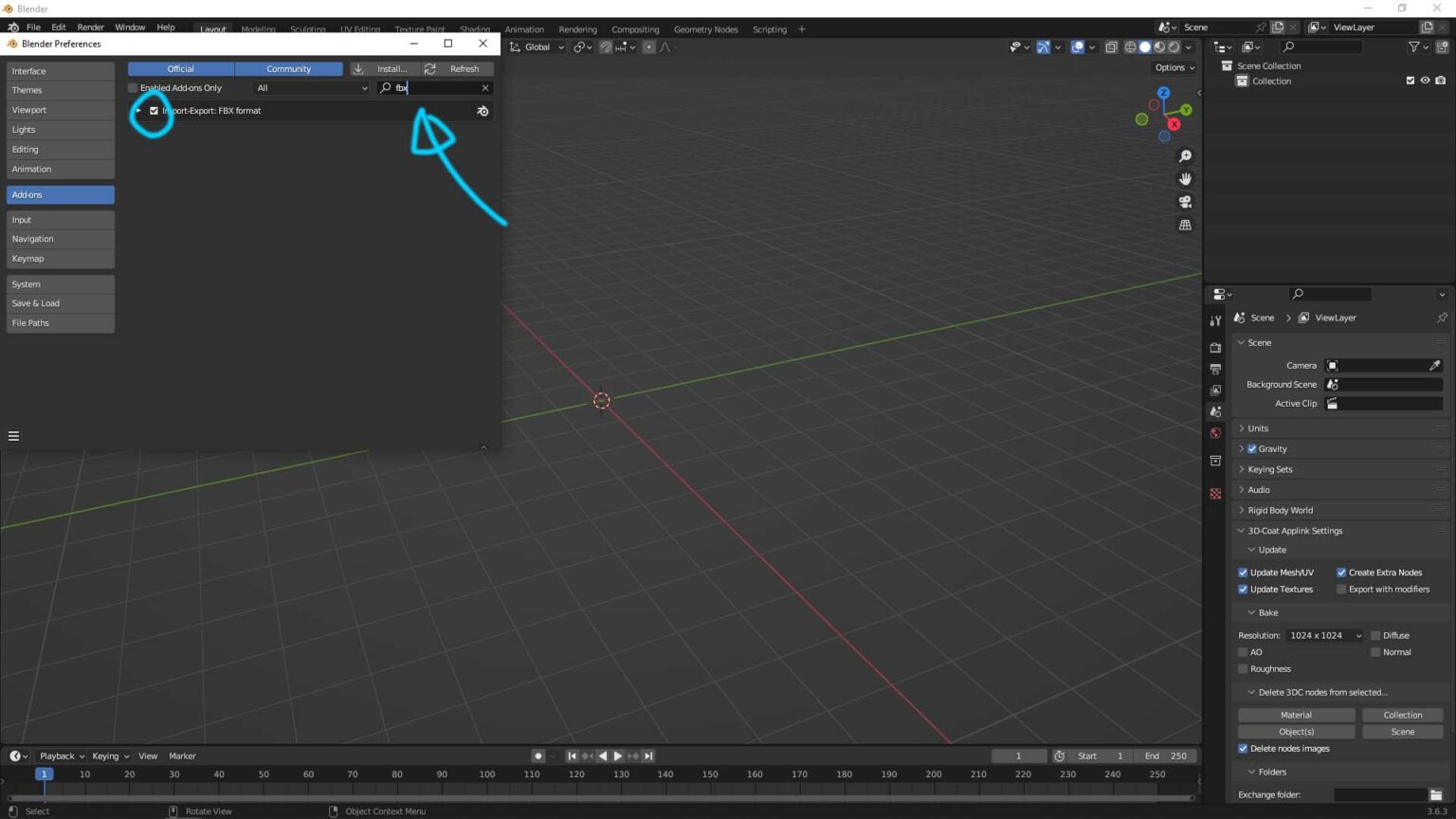 How To Import FBX With Textures In Blender