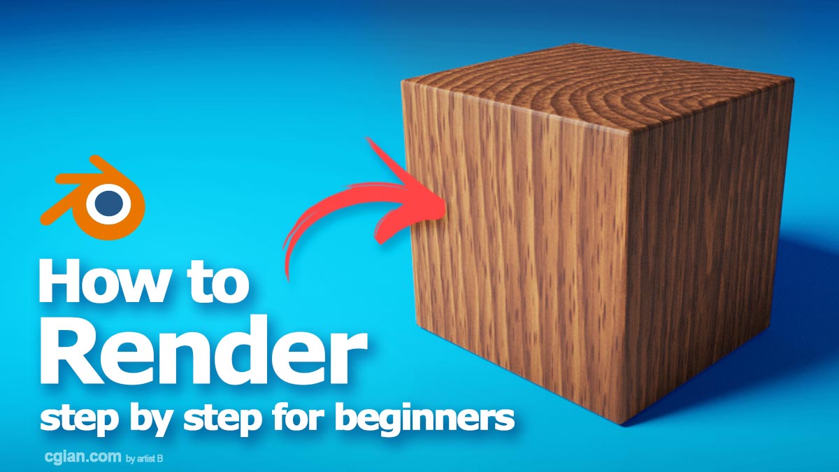 How to render image in Blender