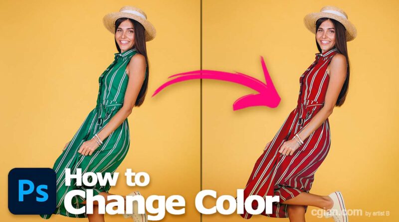 photoshop change cloth color