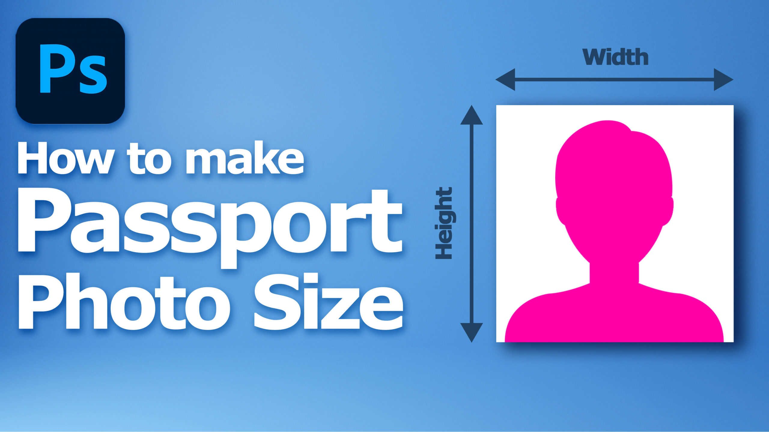 How To Make Passport Size Photo In Photoshop Step By Step