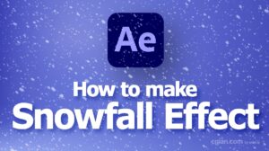 After Effects Snow