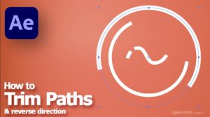 After-Effects Trim Paths and Reverse Path