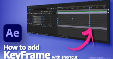 How to insert keyframe in After Effects with shortcut