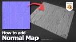 How to add normal map in Blender