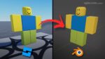 How to import Roblox models into Blender