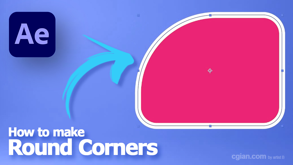 How to make round corners in After Effects 2024