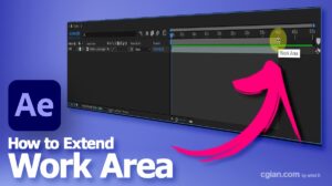 How to extend work area in After Effects