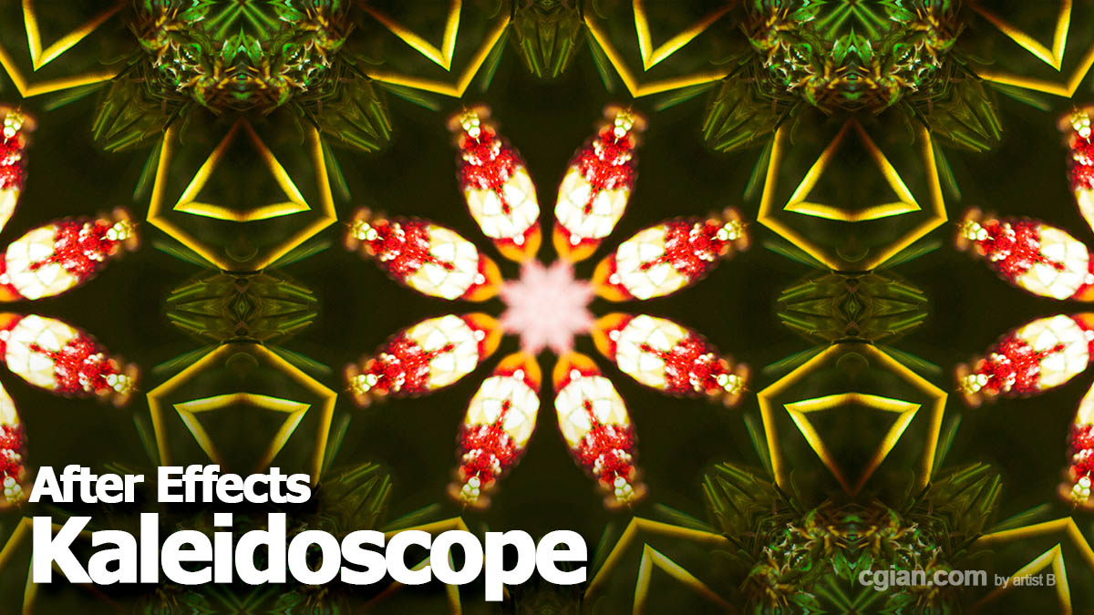 How to create a Kaleidoscope in After Effects