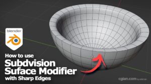 How to add subdivision surface modifier in Blender with shortcut
