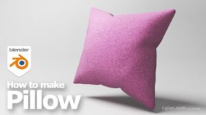 How to make 3D Pillow in Blender