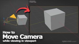 Blender how to move camera freely with shortcuts using Lock Camera to View