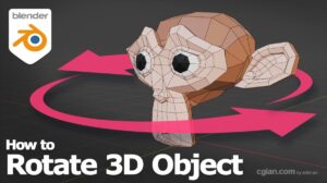 How to rotate an object in Blender animation