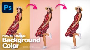 How to change background colour of photo using Photoshop
