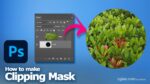 How to make a clipping mask in Photoshop with shortcut